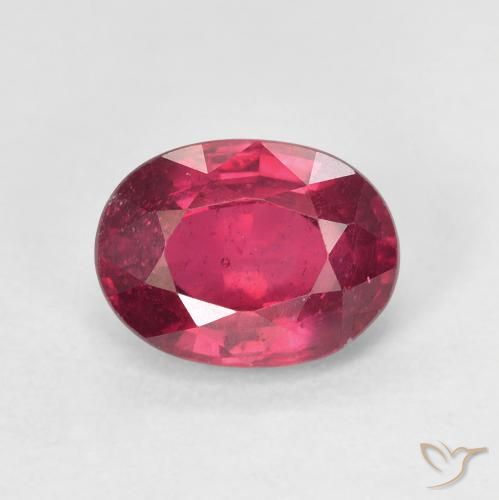 1.96ct Naturale Rosa rossastro intenso Rubino, Ovale, VS