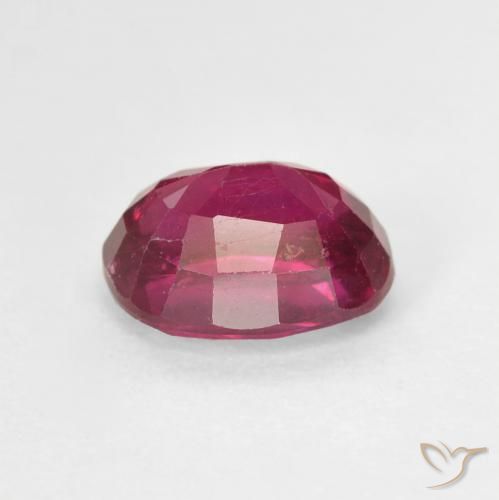Rubino marmellata rossa naturale da 2.04 ct, Ovale, VS