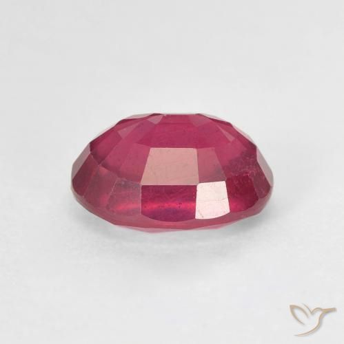 Rubino Cremisi Profondo naturale da 2.05 ct, Ovale, VS
