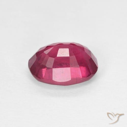 Rubino Medium Dark-Red naturale da 1.89 ct, Ovale, VS