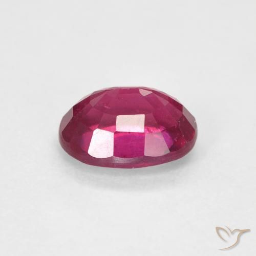 Rubino Rosso chiaro naturale da 1.14 ct, Ovale, VS