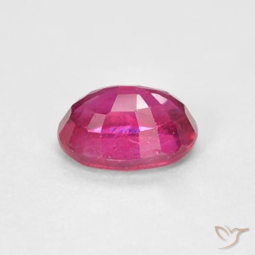 Rubino Rosso chiaro naturale da 1.20 ct, Ovale, VS