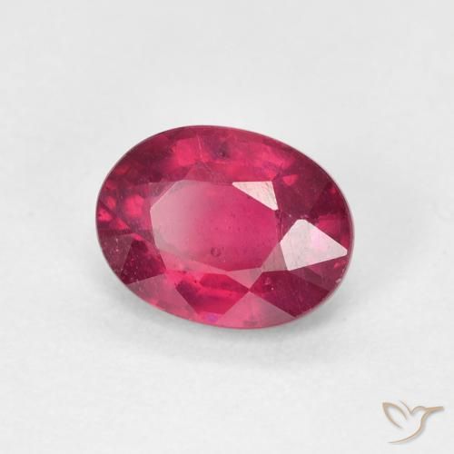 Rubino Rosso chiaro naturale da 1.88 ct, Ovale, VS