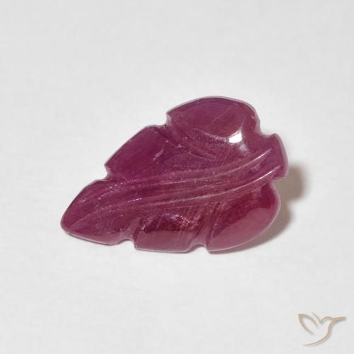 Rubino Rosa violetto naturale da 1.88 ct, Taglio a fantasia, Opaco