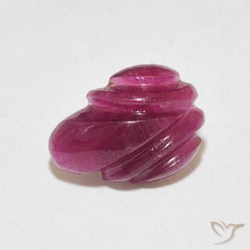 2.88ct Naturale Viola medio Rubino, Taglio a fantasia, Opaco