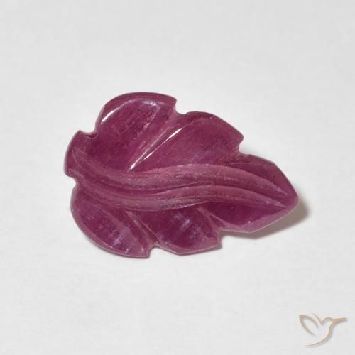1.76ct Naturale Rosa violetto Rubino, Taglio a fantasia, Opaco