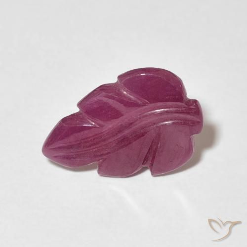 Rubino Rosa violetto naturale da 1.76 ct, Taglio a fantasia, Opaco
