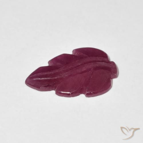 Rubino Rosa violetto naturale da 1.76 ct, Taglio a fantasia, Opaco
