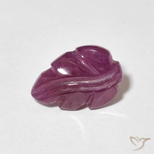 1.89ct Naturale Medium Dark-Purple Rubino, Taglio a fantasia, Opaco
