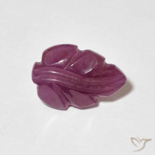 Rubino Medium Dark-Purple naturale da 1.89 ct, Taglio a fantasia, Opaco