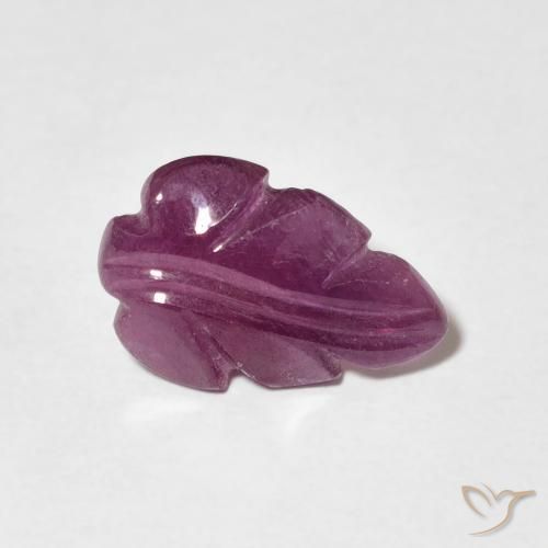 Rubino Medium Dark-Purple naturale da 1.86 ct, Taglio a fantasia, Opaco
