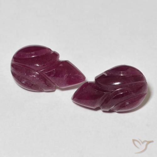 6.21ctw Naturale Rosso lampone Rubino, Taglio a fantasia, Opaco