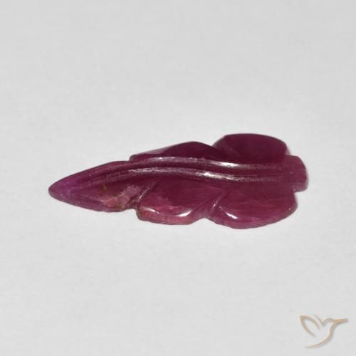 Rubino Uva Brillante naturale da 2.26 ct, Taglio a fantasia, Opaco