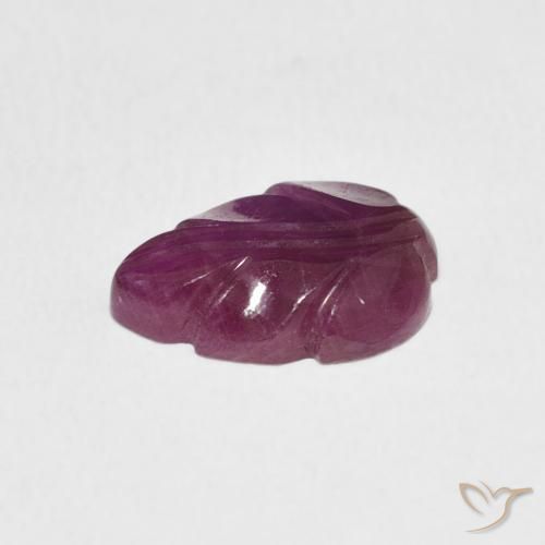 Rubino Medium Dark-Purple naturale da 2.77 ct, Taglio a fantasia, Opaco