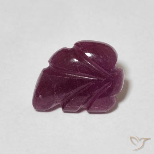 1.47ct Naturale Rosso lampone Rubino, Taglio a fantasia, Opaco