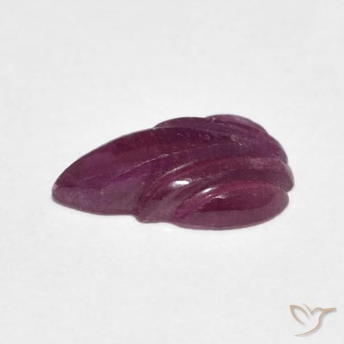 Rubino Sangria profonda naturale da 1.95 ct, Taglio a fantasia, Opaco