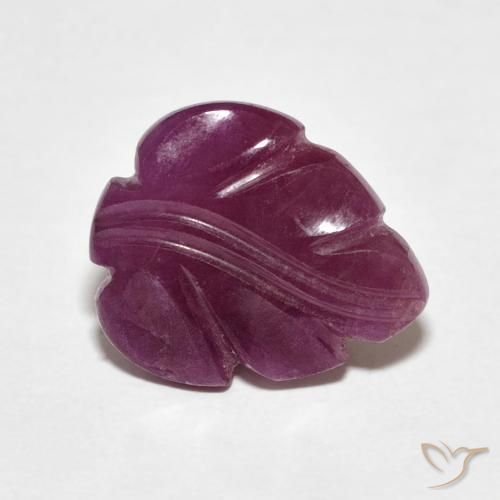 Rubino Medium Dark-Purple naturale da 3.57 ct, Taglio a fantasia, Opaco