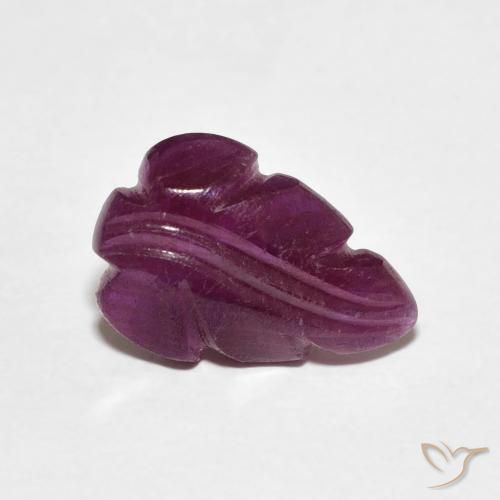 2.45ct Naturale Viola Boysenberry Rubino, Taglio a fantasia, Opaco