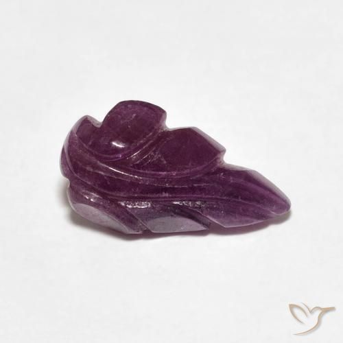 Rubino Medium Dark-Purple naturale da 2.37 ct, Taglio a fantasia, Opaco