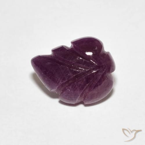 Rubino Medium Dark-Purple naturale da 2.15 ct, Taglio a fantasia, Opaco