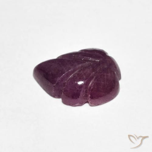 Rubino Medium Dark-Purple naturale da 2.15 ct, Taglio a fantasia, Opaco