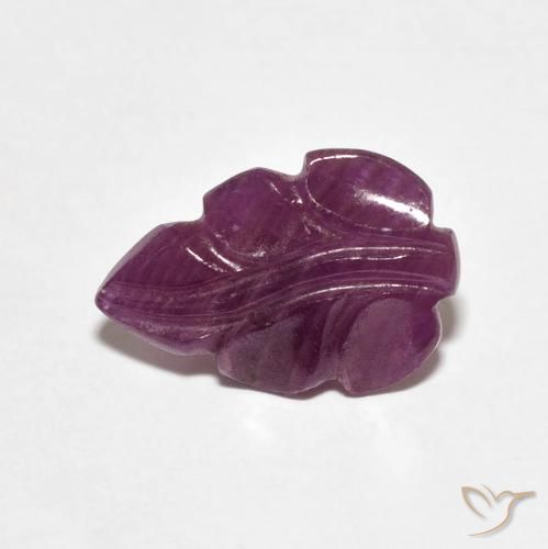 Rubino Rosso lampone naturale da 2.70 ct, Taglio a fantasia, Opaco