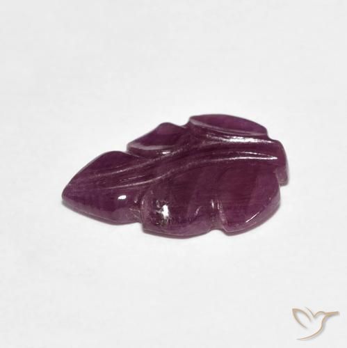 Rubino Rosso lampone naturale da 2.70 ct, Taglio a fantasia, Opaco