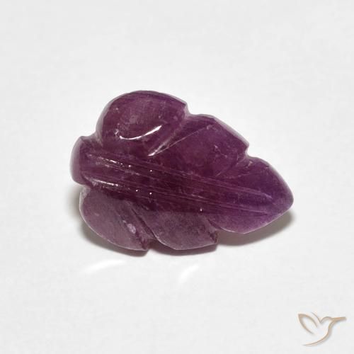 2.30ct Naturale Medium Dark-Purple Rubino, Taglio a fantasia, Opaco