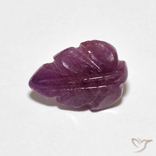 Rubino Medium Dark-Purple naturale da 2.30 ct, Taglio a fantasia, Opaco