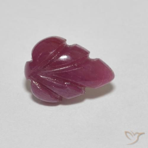 Rubino Cremisi Profondo naturale da 1.67 ct, Taglio a fantasia, Opaco