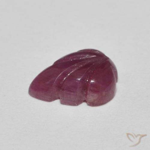 Rubino Cremisi Profondo naturale da 1.67 ct, Taglio a fantasia, Opaco