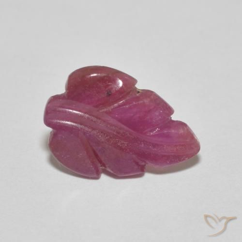 Rubino Magenta naturale da 1.88 ct, Taglio a fantasia, Opaco