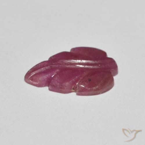 Rubino Magenta naturale da 1.88 ct, Taglio a fantasia, Opaco