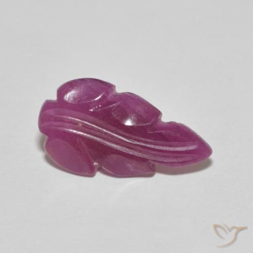 Rubino Rosa Bacca Viola naturale da 2.05 ct, Taglio a fantasia, Opaco