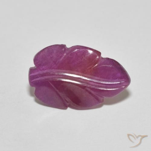 2.61ct Naturale Viola rossastro Rubino, Taglio a fantasia, Opaco