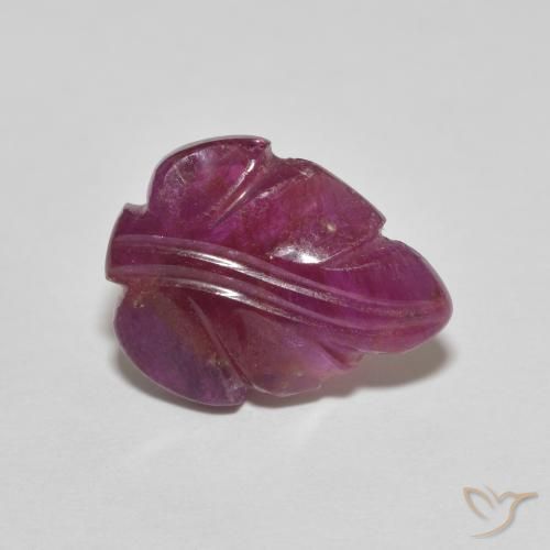 Rubino Medium Dark-Purple naturale da 4.64 ct, Taglio a fantasia, Opaco