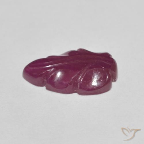 Rubino Rosa violetto naturale da 2.52 ct, Taglio a fantasia, Opaco