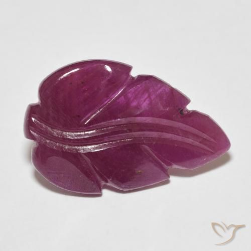 Rubino Rosso scuro naturale da 5.73 ct, Taglio a fantasia, Opaco