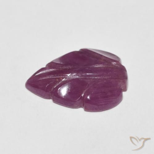 Rubino Rosso scuro naturale da 3.36 ct, Taglio a fantasia, Opaco