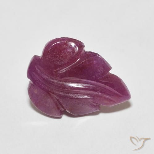 Rubino Rosso scuro naturale da 3.75 ct, Taglio a fantasia, Opaco