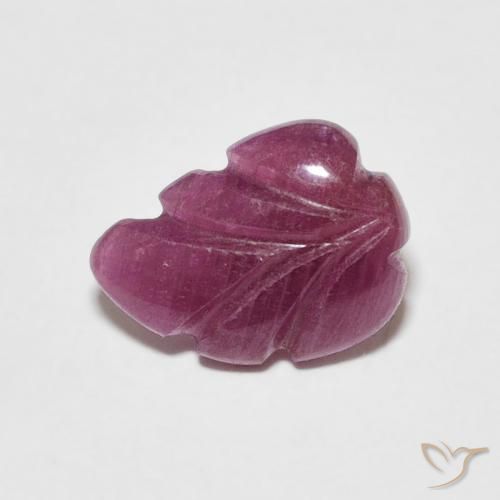 Rubino Rosso scuro naturale da 1.23 ct, Taglio a fantasia, Opaco