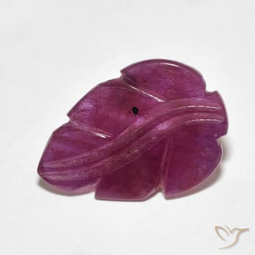 2.93ct Naturale Medium Dark-Purple Rubino, Taglio a fantasia, Opaco