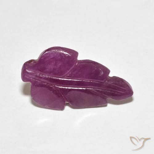 Rubino Medium Dark-Purple naturale da 2.74 ct, Taglio a fantasia, Opaco