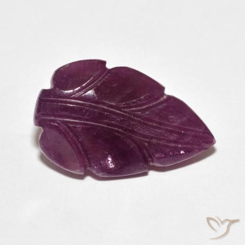 Rubino Rosso lampone naturale da 6.73 ct, Taglio a fantasia, Opaco