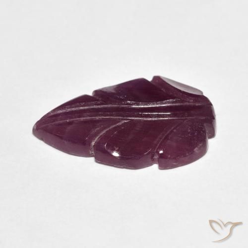 Rubino Rosso lampone naturale da 6.73 ct, Taglio a fantasia, Opaco