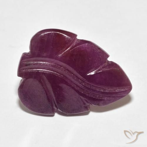 Rubino Medium Dark-Purple naturale da 9.79 ct, Taglio a fantasia, Opaco