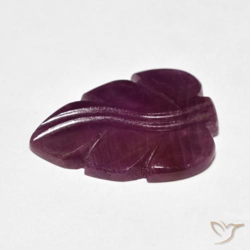 Rubino Medium Dark-Purple naturale da 9.79 ct, Taglio a fantasia, Opaco