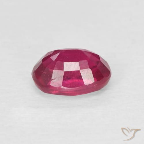 Rubino Rosso medio naturale da 1.22 ct, Ovale, VS