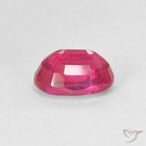 Rubino Rosso chiaro naturale da 1.33 ct, Ovale, VS