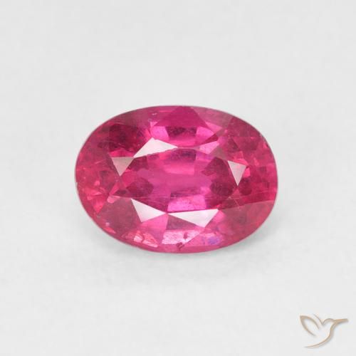 1.31ct Naturale Rosso tendente al rosa Rubino, Ovale, VS